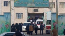 مدرسهٔ شاهد اردبیل که دانشآموزان آن مورد حمله نیروهای امنیتی قرار گرفتند.