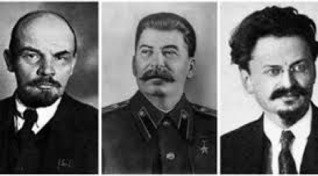 تروتسکی-استالین-لنین