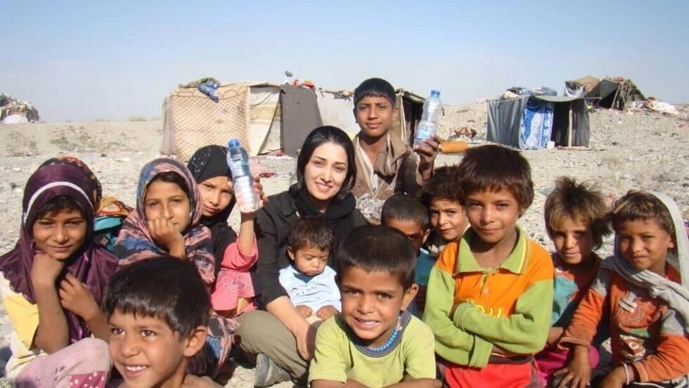 زهره صیادی و کودکان سیستان و بلوچستان 