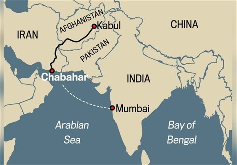 مسیر هند به چابهار