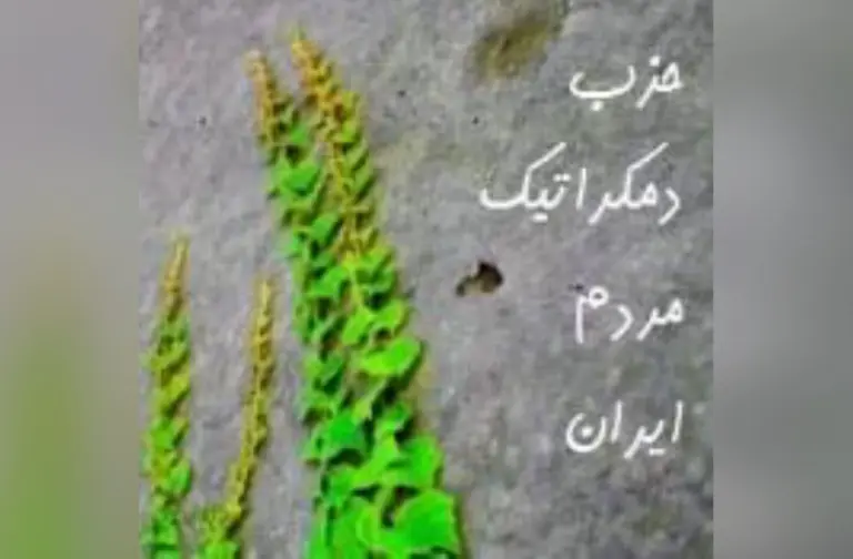 لوگو حزب دمکراتیک مردم ایران