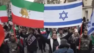 پرچم سلطنت‌طلبان و اسرائیل