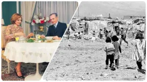 شکاف طبقاتی دوران شاه