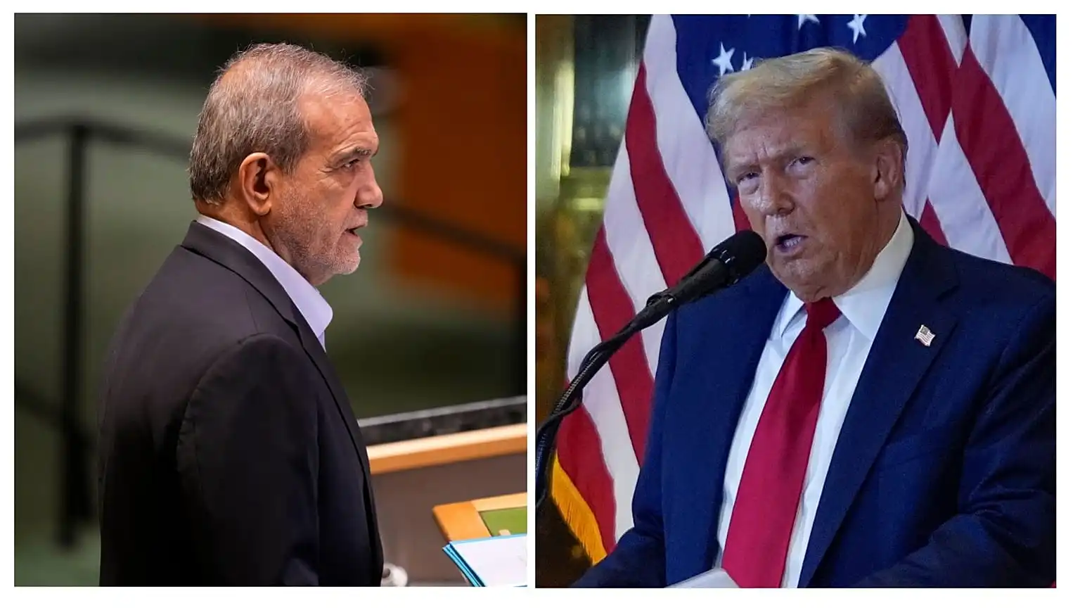 پزشکیان ترامپ