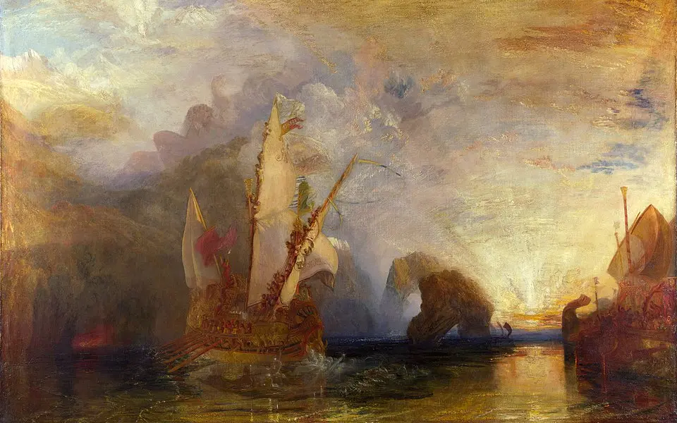 اودیسه هومر painting by Joseph Mallord William Turner